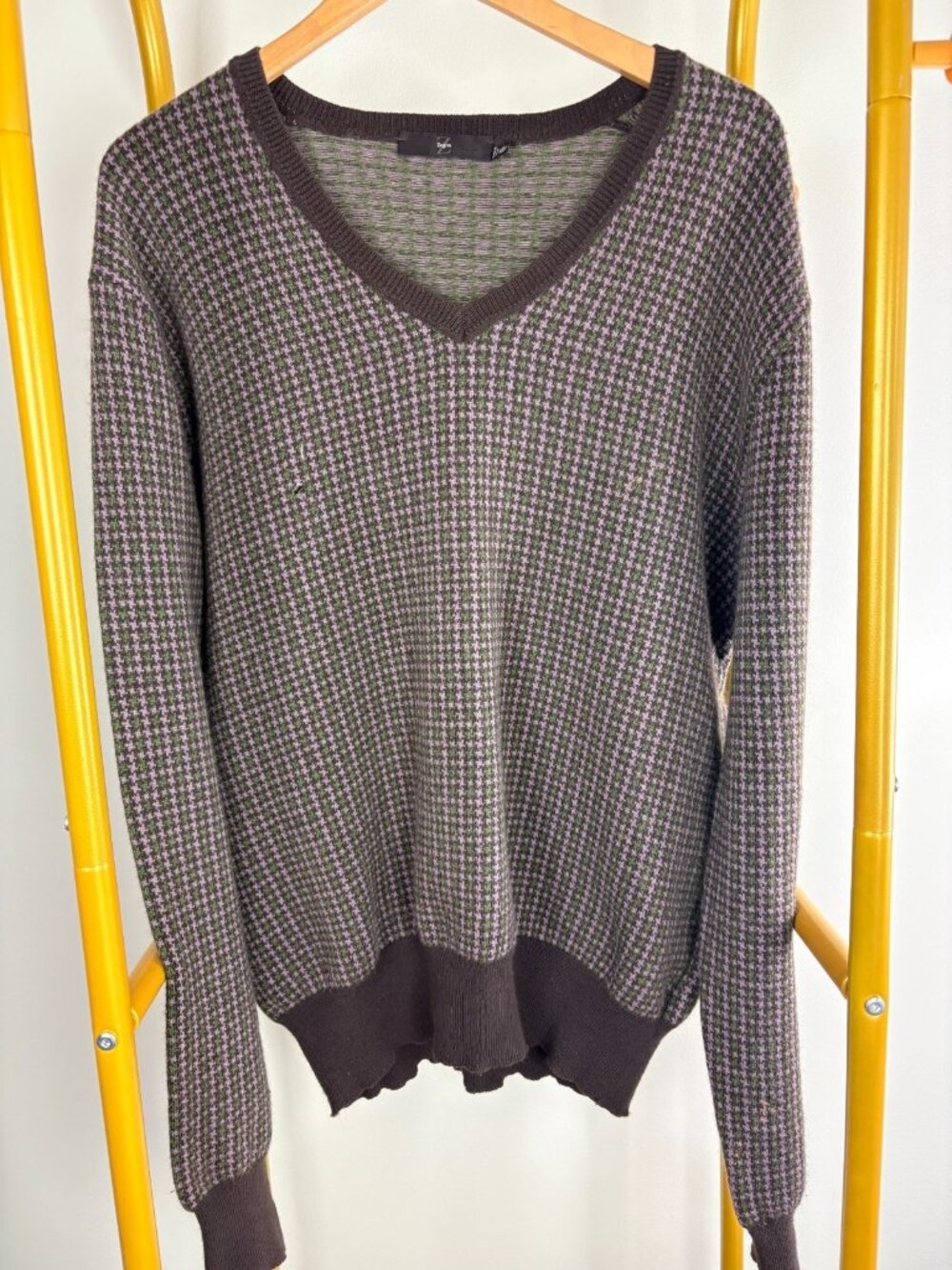 Z ZEGNA Wool & Angora ***ITALIAN*** Mens Sweater Large